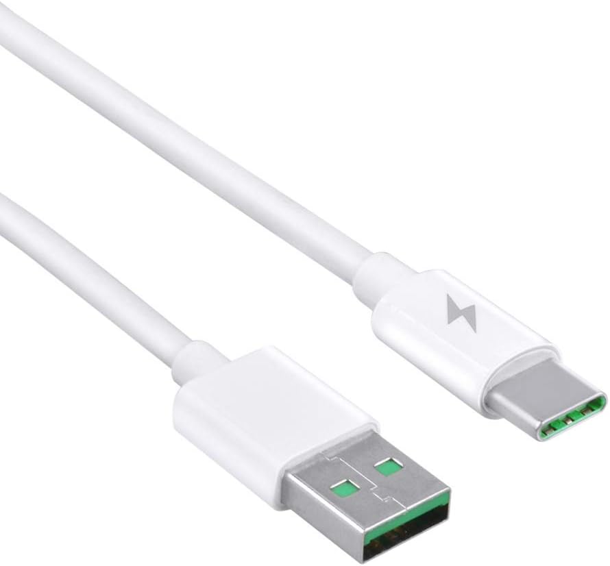Câble de Charge Rapide USB-C 5A pour EarFun UBOOM 1 m Blanc