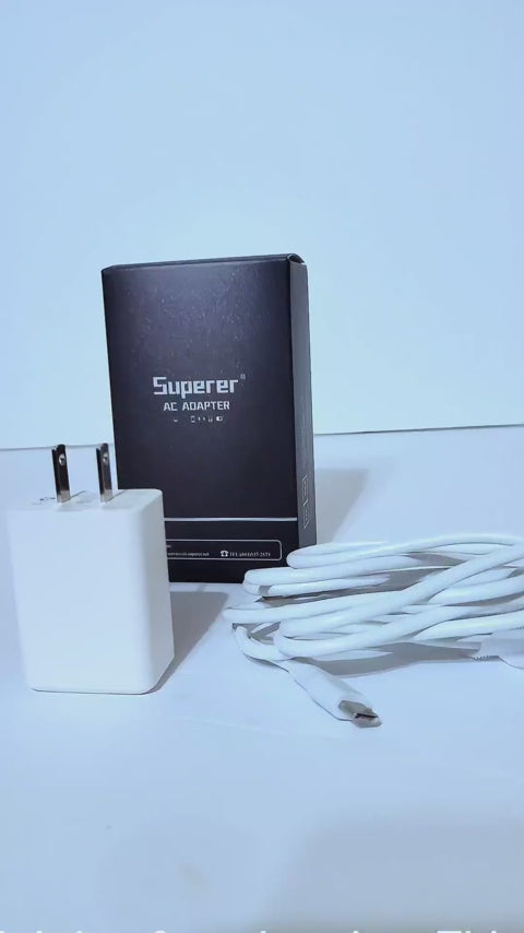 Chargeur Mural Rapide 30W USB-C pour Google Pixel avec Câble 1.8 m
